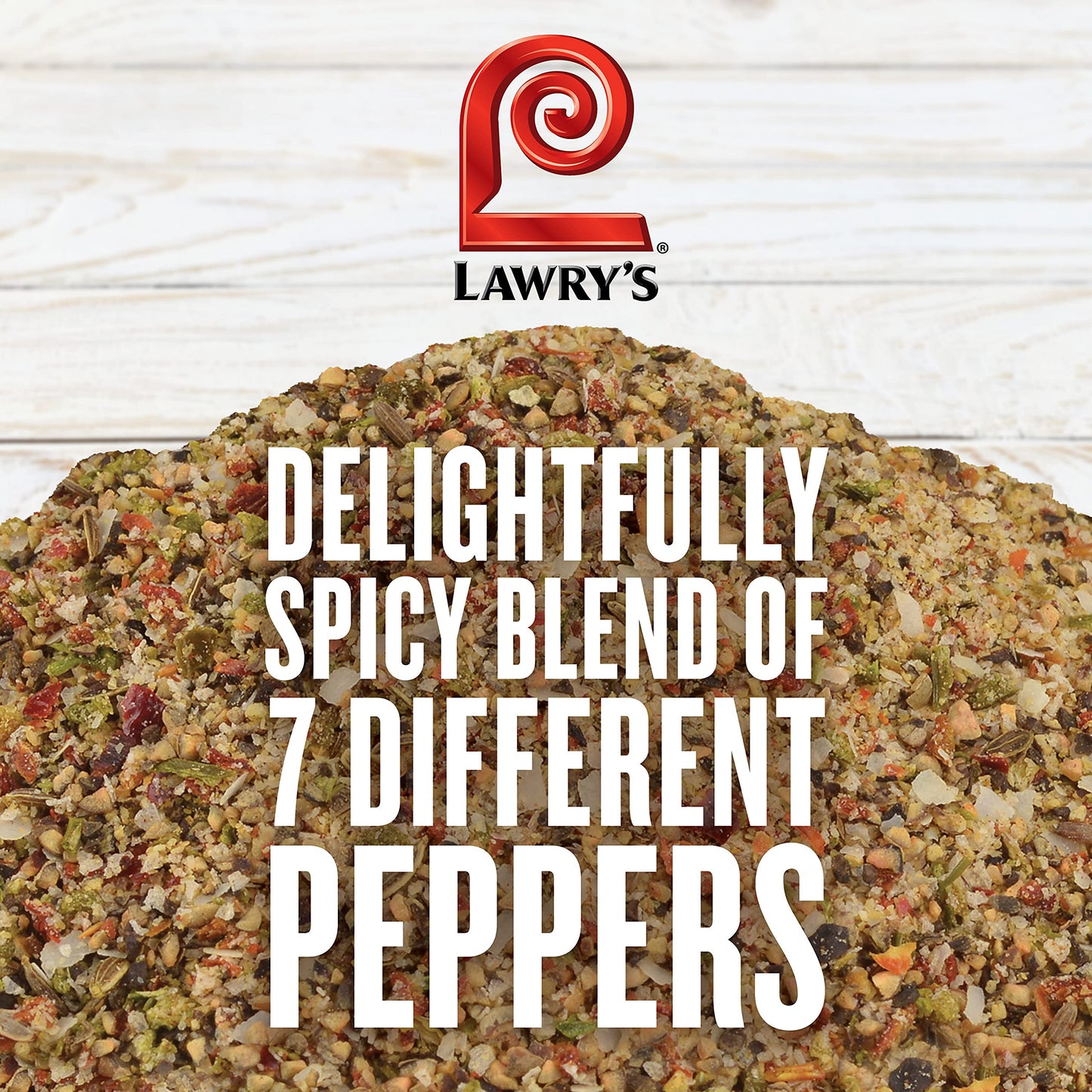 Lawry'S Pepper Supreme Seasoning Blend, 21 Oz - One 21 Ounce Container Of Seven Pepper Seasoning Including Black, White And Red Pepper, Perfect On Steak, Chicken, Eggs, Vegetables And More