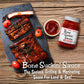 Bone Suckin' Sauce Sweet Southern Thick BBQ Sauce, 18 oz Glass Bottle, For Ribs, Chicken, Pork, Beef - Gluten-Free, Non-GMO, Kos