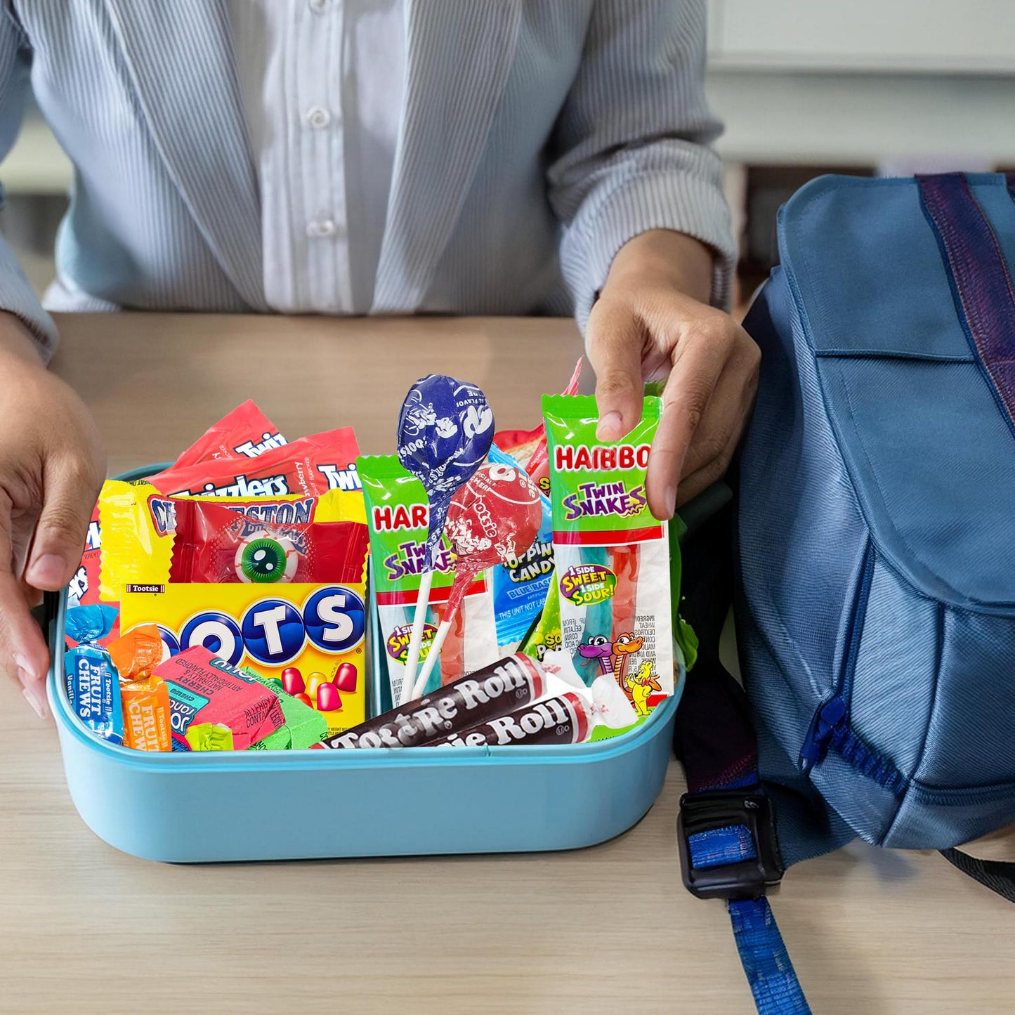 Bulk Candy Assortment Mix  Includes Assorted Individually Wrapped Kids Canndy Variety  Fruit Snacks  Gummy Snakes  Popping Candy and More  Birthday Party Favor Kit Goodie Bag