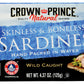 Crown Prince Natural Skinless And Boneless Sardines In Water, Non-GMO, 4.37 Ounce (Pack Of 1)