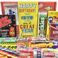 RETRO CANDY YUM Nostalgic Candy Assortment Gift Box - 32 Piece Set for 46th Birthday Celebrations, Perfect for Men and Women Born 1979