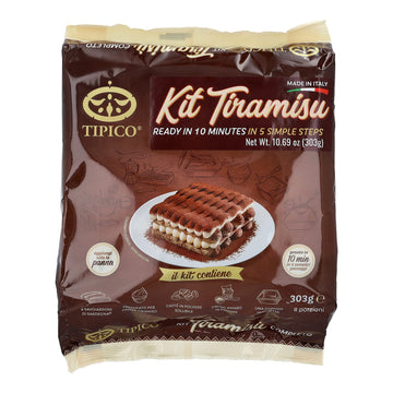 Tipico Tiramisu Cake Complete Kit Cake Kit Pack of 6 Bag