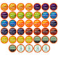 Two Rivers Coffee Decaf Pods, Regular & Flavored, Compatible with K Cup Brewers, 40 Count, Decaf Coffee Variety