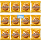Grandma's Cookies, Peanut Butter, (Pack of 12) Bundled by SUPERDEALS, 2.50 Oz Bag, with Mystery Gift
