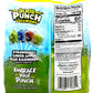 Adams & Brooks, Inc. Sour Punch Lollipops Sour Fruit Flavors Strawberry, Green Apple, Blue Raspberry Sour Lollipops, Sour Punch