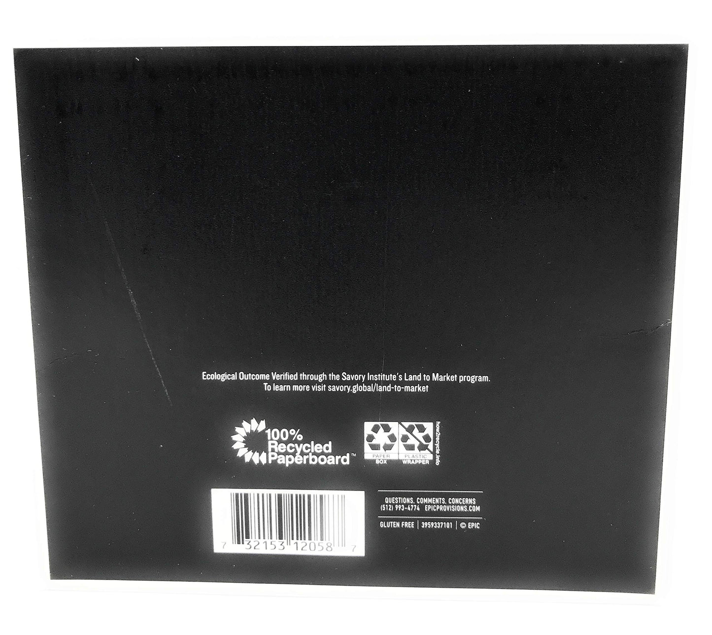 Epic Provisions Beef Barbacoa Bar 12 Count, 1.3 Oz