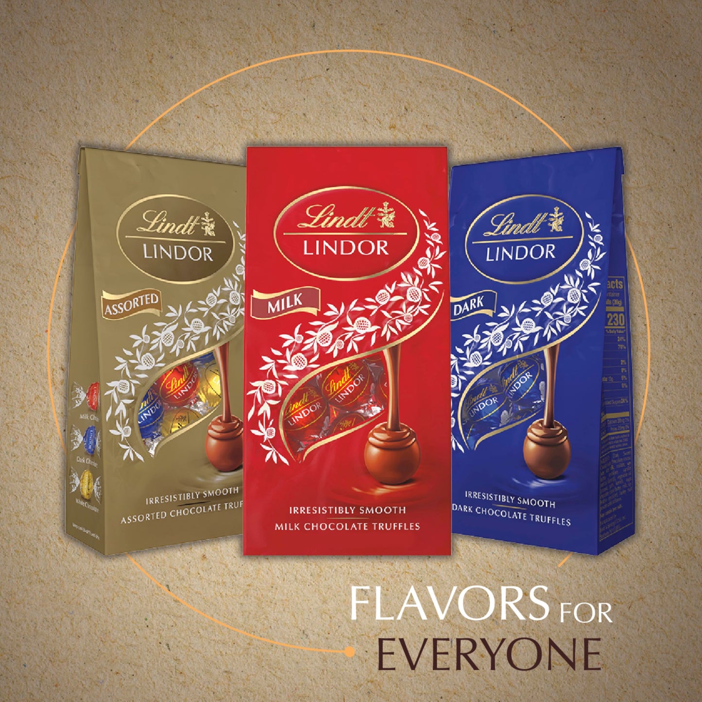 Lindt LINDOR OatMilk Chocolate Candy Truffles  Non-Dairy Chocolate Truffles with Smooth  Melting Truffle Center  5.1 oz.