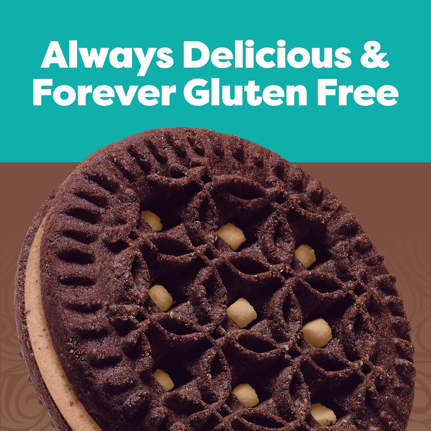 Glutino Swiss Miss Gluten Free Hot Cocoa Flavored Sandwich Cookies, Gluten Free Snacks, 10.5 Oz.