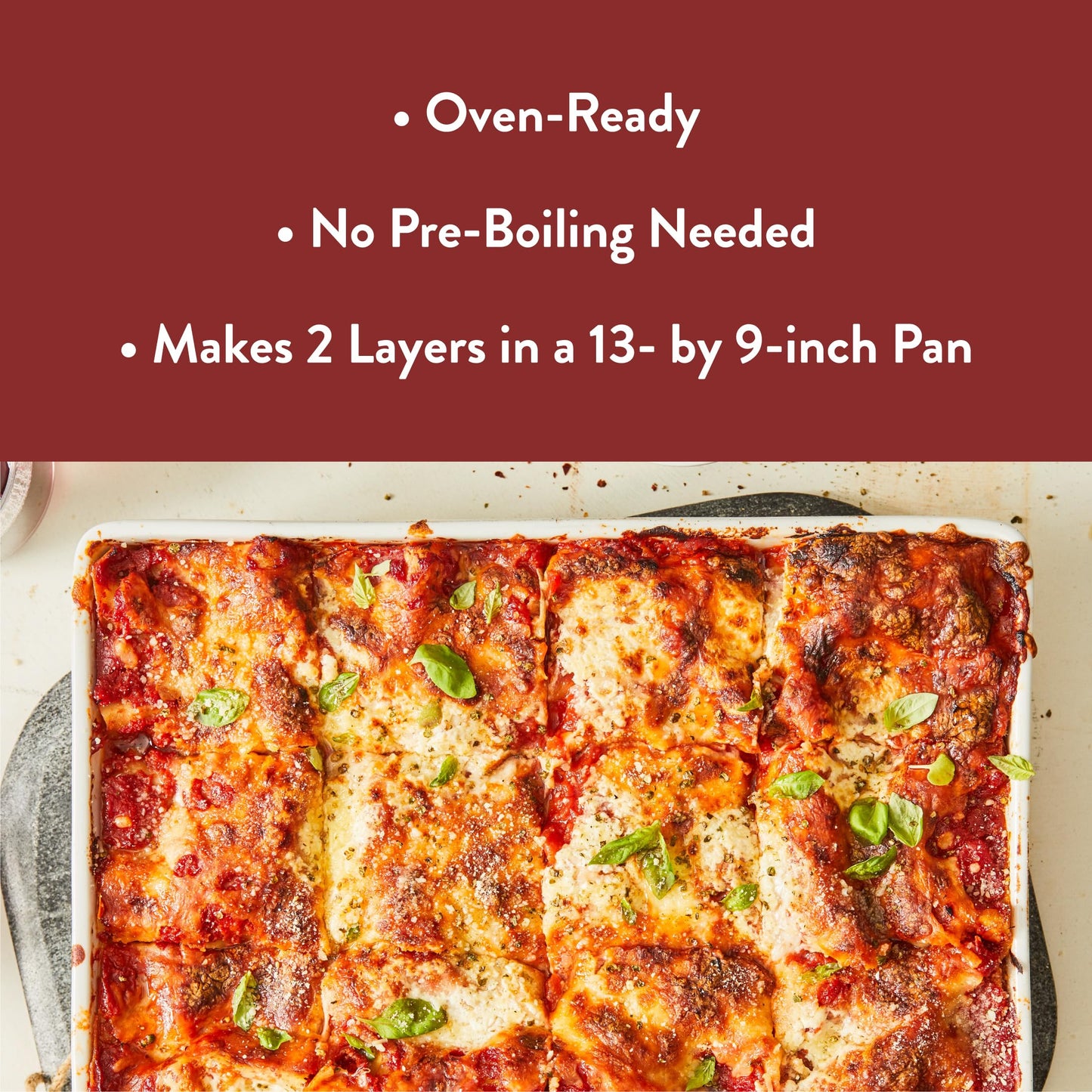 Delallo Whole Wheat Lasagna Noodles, 9 Ounce Box, 4 Pack, Oven-Ready, 100% Whole Grain Pasta, Made With Durum Wheat, Made In Ita