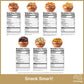 Nut Cravings Get Well Soon Nuts Gift Basket - 7 Assortments, 1 Pound Healthy Snack Box for Recovery Care Package