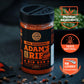 Adams Ribs BBQ Rib Rub - 100% Natural and Unique Seasoning - Perfect Blend Of Spices For Juicy BBQ And Grill Ribs - Large Jar (