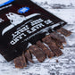 NO MANS LAND BEEF JERKY - Beef Snack, Low Calorie, Low Carb, High Protein, Black Pepper, 6 Ounce (Pack of 1)