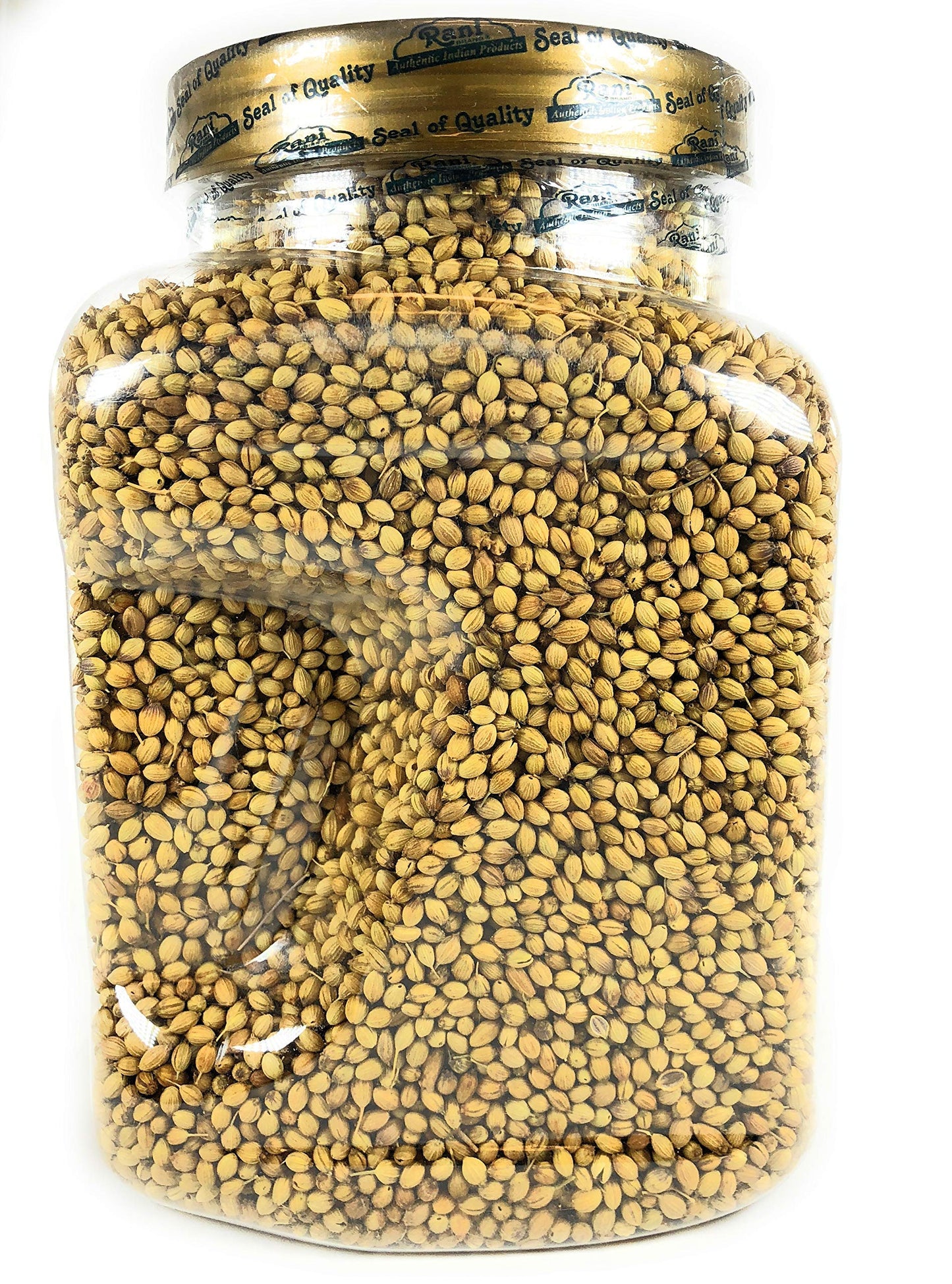 Rani Coriander (Dhania) Seeds Whole, Indian Spice 17.5Oz (1.1Lbs) 500G Pet Jar ~ All Natural | Gluten Friendly | Non-Gmo | Vegan | Indian Origin