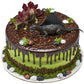 Decoset Dinosaur Pals Cake Topper, 2-Piece Toppers Set, Birthday Decorations With Interactive Figurines, For All Size And Shape