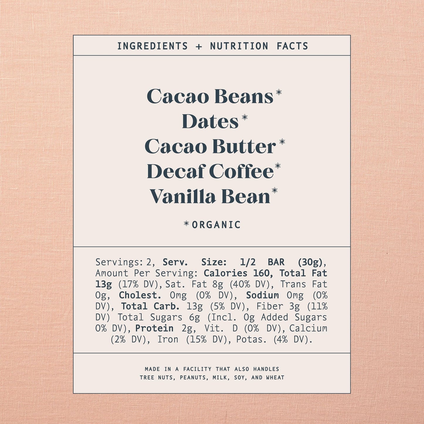 Spring & Mulberry Dark Chocolate Bars - Refined Sugar Free Dark Chocolate Sweetened With Dates, Healthy Chocolate - Coffee 3 Pac