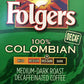 Folgers 100% Colombian Decaffeinated Coffee K-Cup Pods, 96 Count, Compatible with Keurig malt-inspired