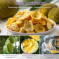 Vinamit Dried Jackfruit Chips | Vacuum Fried Dried Jackfruit | 7.4 oz Bag | Naturally Sweet & Crispy | Gluten-Free, Vegan, Non G