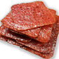 Singapores Famous Street Snack - Fire-Grilled Tender Pork Jerky (Original Flavor - Square Shaped, 8 oz)  Grilled Fresh & Shipped