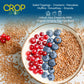 CROP BY POP - Organic Brown Flax Seeds - Raw, Whole, Non-GMO, High Fiber & Omega-3 - (16oz - 2 LB) Perfect for Smoothies, Baking