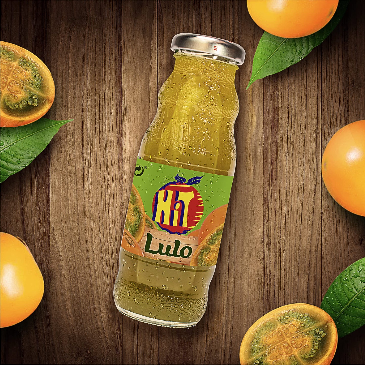 HIT Jugo Sabor Lulo 237 ml. - 6 Pack/Juice Lulo Flavor 8 fl. oz. - 6 Pack.