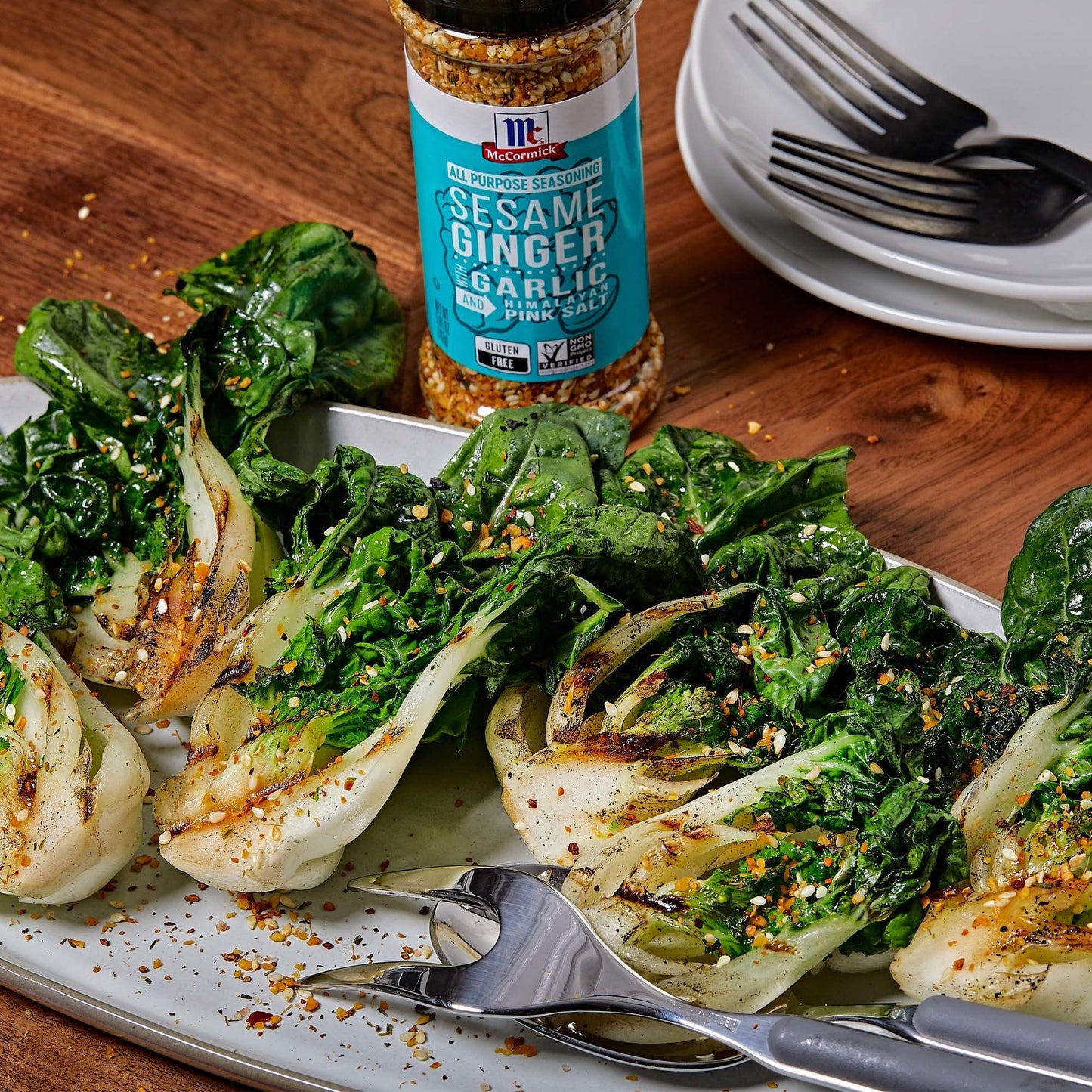 McCormick All Purpose Seasoning, Sesame Ginger with Garlic & Himalayan Pink Salt, 5.01 oz