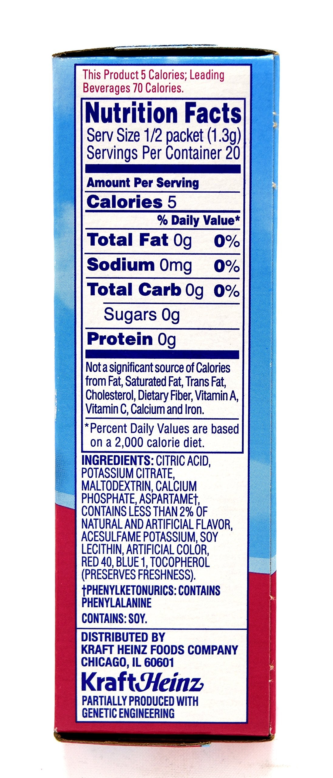 Crystal Light On The Go Raspberry Lemonade, 10-Packet Boxes (Pack of 4)