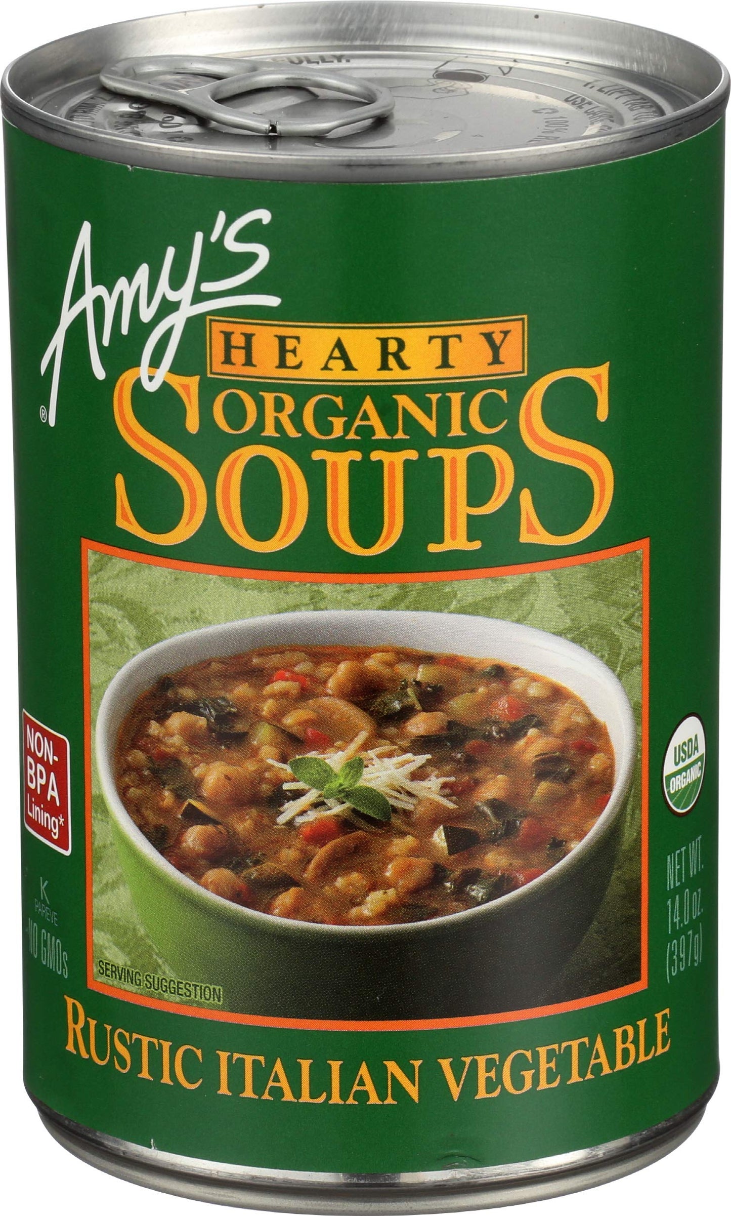 Amys - Organic Soup - Vegetarian Hearty Italian - Case Of 12 - 14 Oz(D0102H5Kh56)