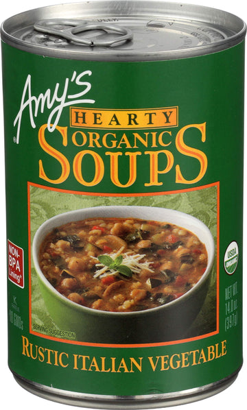 Amys - Organic Soup - Vegetarian Hearty Italian - Case Of 12 - 14 Oz(D0102H5Kh56)
