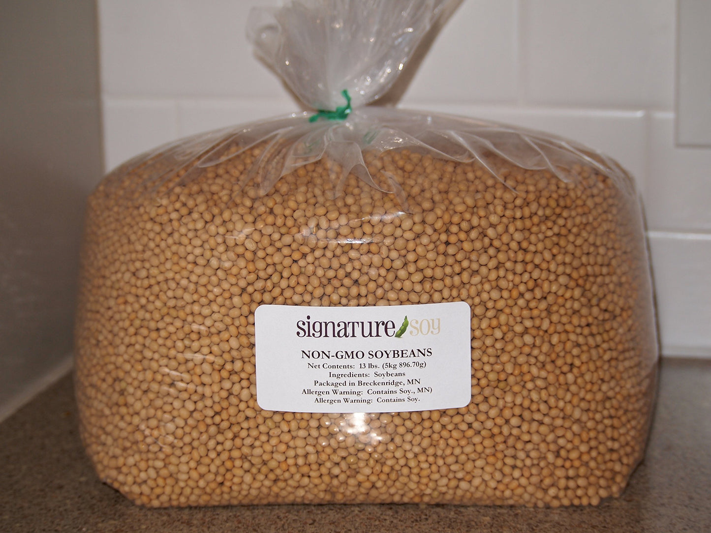 Signature Soy Non-Gmo Soybeans For Natto 13 Lbs. Fresh Crop