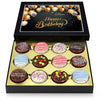 Empire Delights Birthday Cookies Gift Basket – Gourmet Chocolate Cookies, 12 Count, Ideal for Men and Women, Birthday Gift