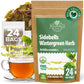 24 Bags Dried Cut Sidebells Wintergreen Herb Tea (Orthilia Secunda) - 24 Count 1.5G Tea Bags One-Sided Wintergreen Orthilia (Peralito)