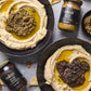 Mina Gourmet Black Olive Spread Tapenade, 7 oz - Made with Moroccan Olives, Perfect for Appetizers and Dips