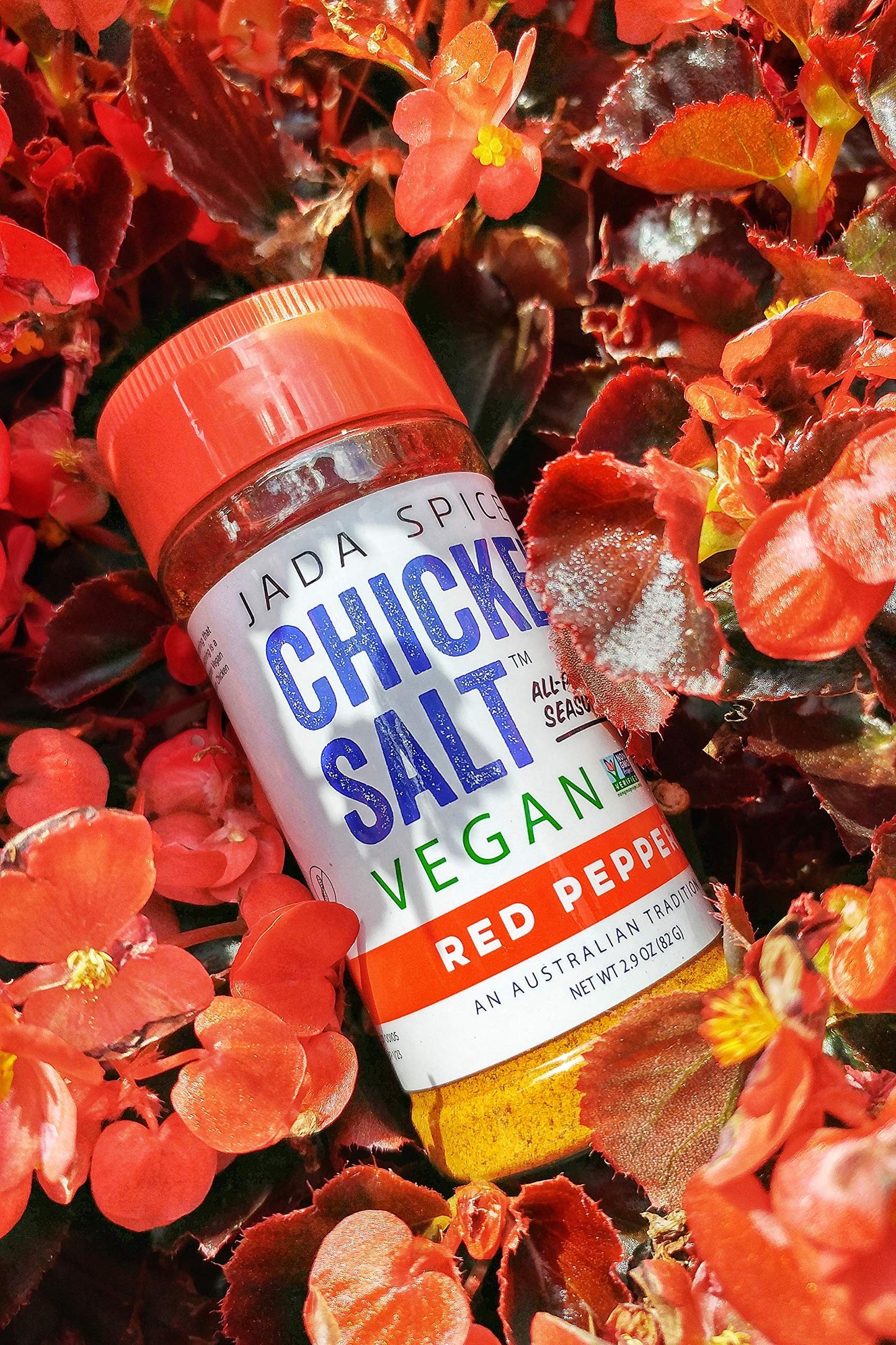 JADA Spices Chicken Salt Spice and Seasoning - Red Pepper Flavor - Very Hot! Vegan, Keto & Paleo Friendly - Perfect for Cooking,