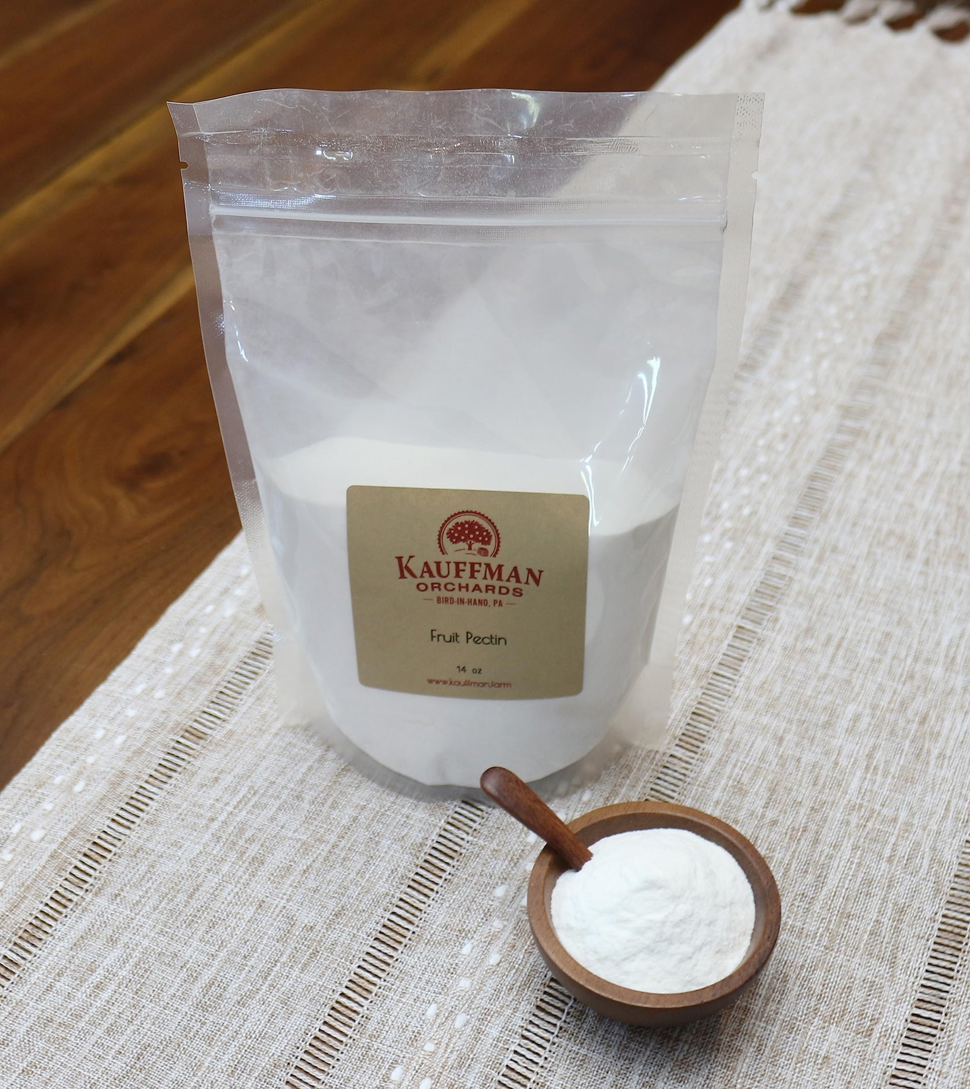 Kauffman Orchards Fruit Pectin Powder, 14 Oz, Ideal for Homemade Jams and Jellies, Pack of 1