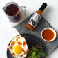 Queen Majesty Red Habanero & Black Coffee Hot Sauce, 5 Oz - All Natural Habanero Condiment - Fair Trade, Vegan, Gluten Free, Non Gmo, Sugar Free, Featured On Hot Ones