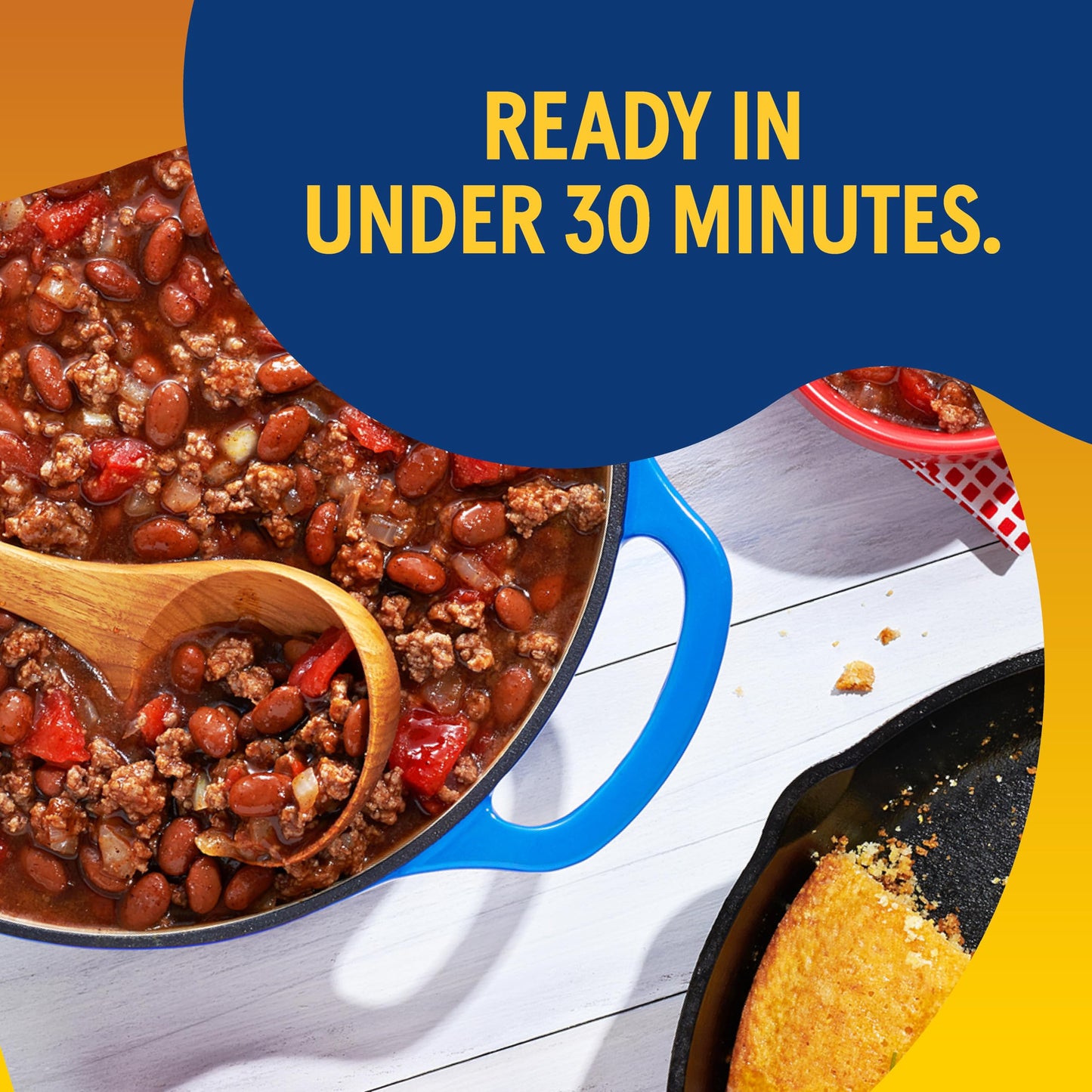 Bush'S Hearty Heat Chili Magic Chili Starter, 15.5 Oz (Pack Of 24)