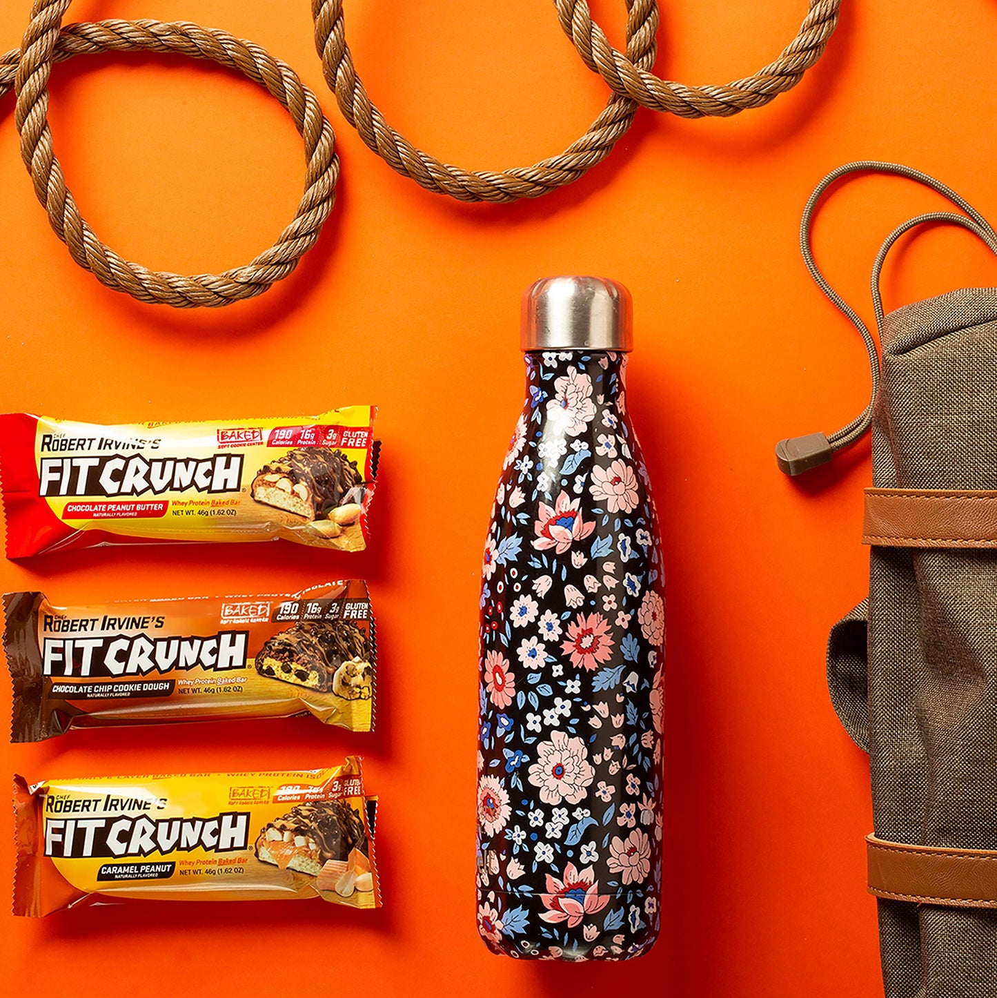 Fitcrunch Snack Size Protein Bars, Designed By Robert Irvine, 6-Layer Baked Bar, 3G Of Sugar, Gluten Free & Soft Cake Core (18 B