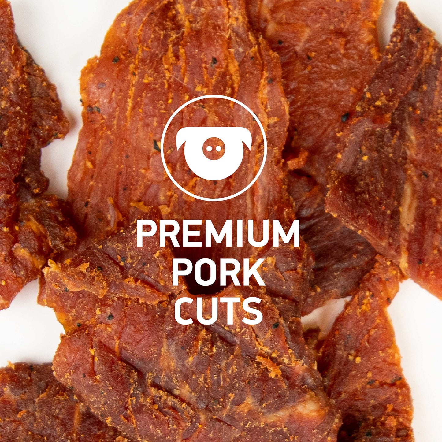 Krave Jerky Gourmet Pork Cuts, Black Cherry Barbeque, 2.7 Ounce (Pack Of 8)