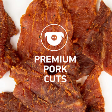 Krave Jerky Gourmet Pork Cuts, Black Cherry Barbeque, 2.7 Ounce (Pack Of 8)
