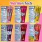 Crystal Light Pitcher Packets Drink Powder - 12 (2-quart) Sugar Free Drink Mix Variety Pack Includes Lemonade, Fruit Punch, Grap