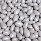 Silver Jordan Almonds By Its Delish, 2 Lbs Bulk | Candied Almond Nut With Sweet Hard Candy Coating - Bulk Wedding Favors And Par