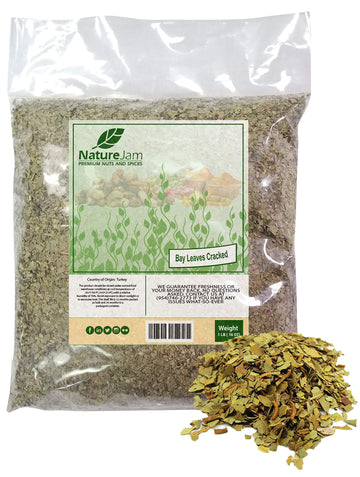 Bay Leaves (Cracked/Pieces) Bulk Bag 1 Pound