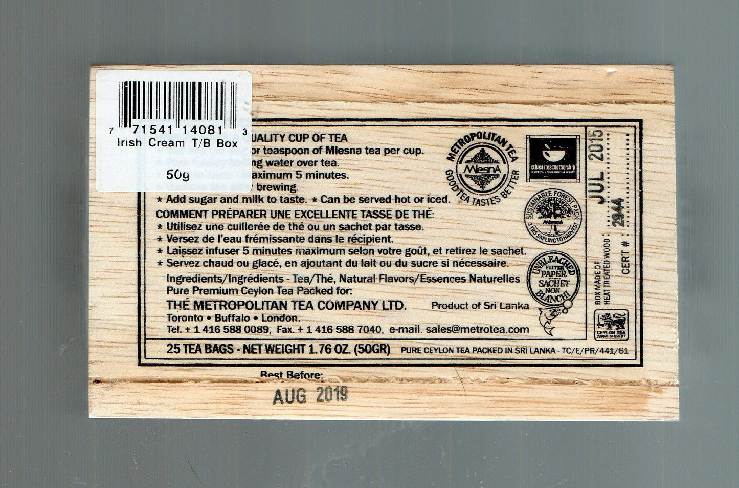 Irish Cream Tea