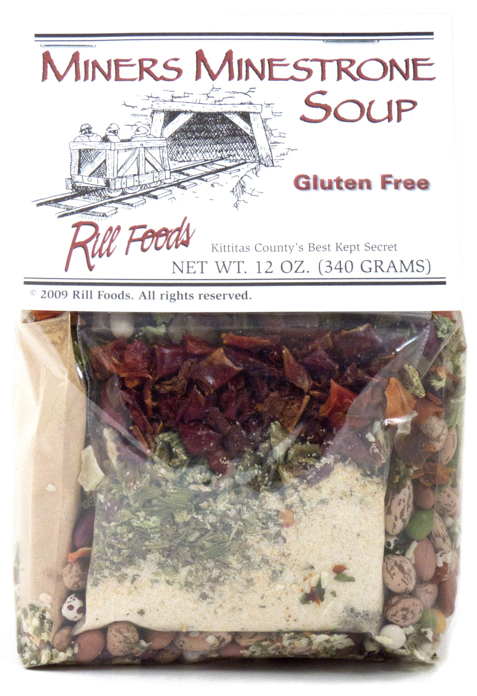Rill Foods Miners Minestrone Soup Mix 11 oz