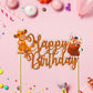 Seyal The Lion Kng Happy Birthday Cake Topper