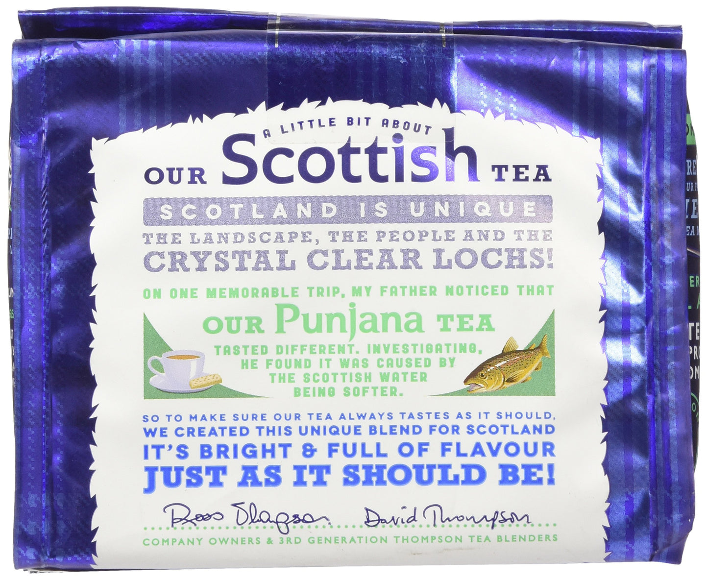 Thompson'S Scottish Blend Tea (80 Tea Bags)