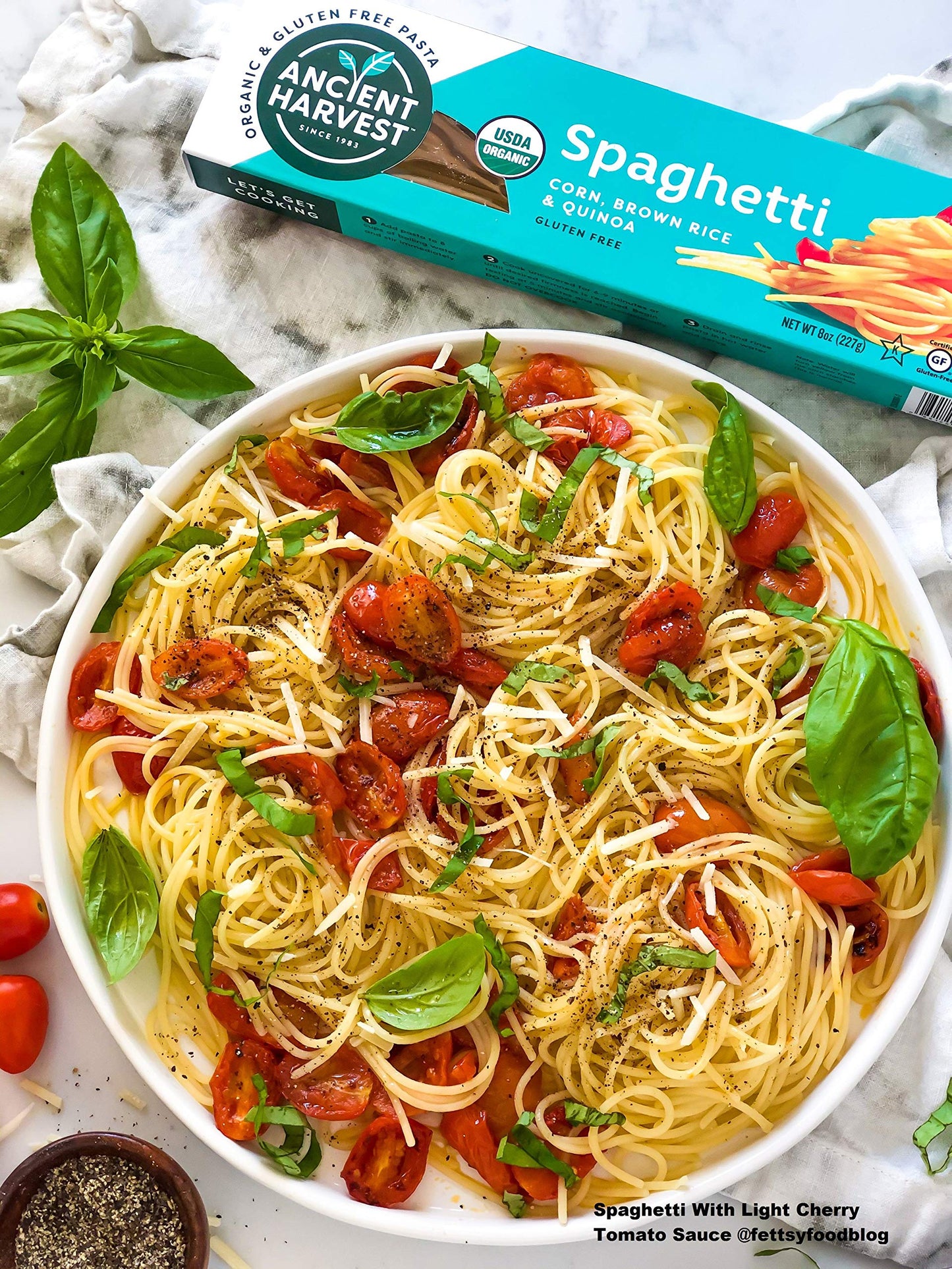 Ancient Harvest Organic Quinoa Pasta, Spaghetti Style, 8 Ounce (Pack of 12)