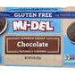 Mi-Del Gluten Free Cookies, Chocolate Sandwich, 8 Ounce