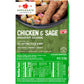 Applegate Farms, Chicken Sausage Link Breakfast Sage Frozen, 7 Ounce