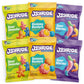 JOYRIDE Innovative Variety 6 Pack - Gummy Busters, Sour Smacks, Sour Worms, Low Calorie Gummy Candy, Low Sugar, Dye Free (6 Item